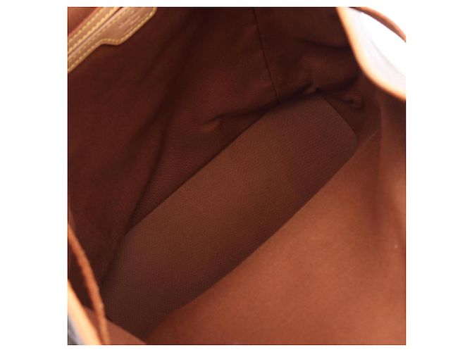 Zaino/Borsa Louis Vuitton Montsouris GM Marrone Monogramma - vista 3