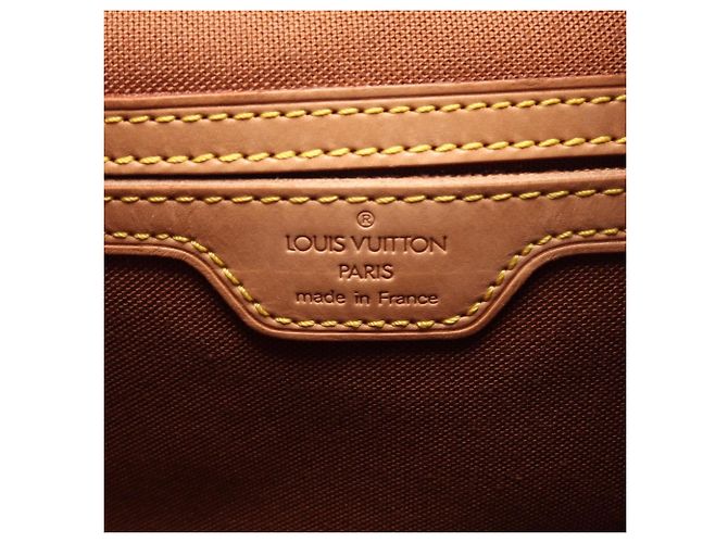 Zaino/Borsa Louis Vuitton Montsouris GM Marrone Monogramma - vista 4