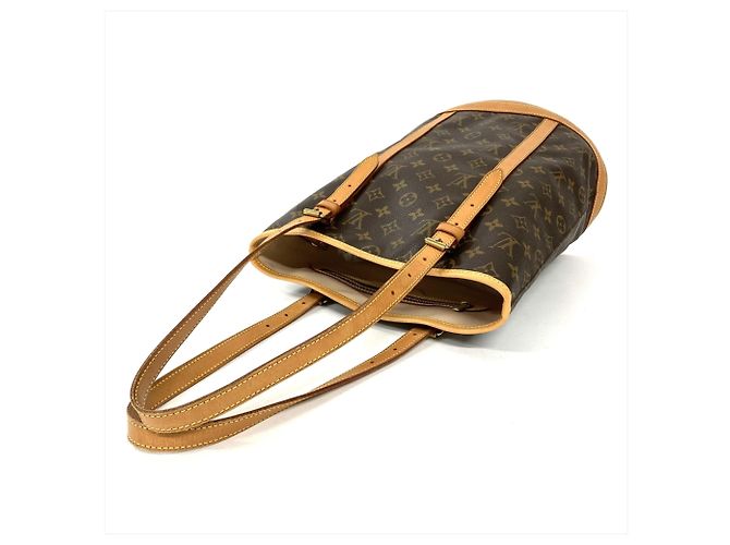 Borsa Tote Louis Vuitton Bucket GM Marrone - vista 3