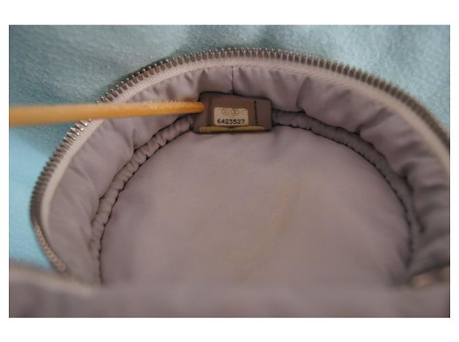 Chanel Borsa Cilindrica Trapuntata Bianca Bianco - vista 10