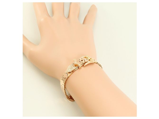 Autre Marque Bracciale charm in oro rosa 18K D'oro - vista 3