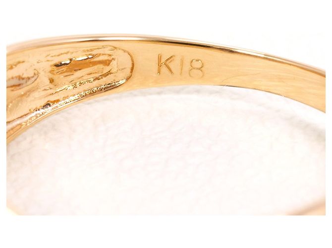 Autre Marque 18K Roségold Saphir Ring Pink Golden - Ansicht 4