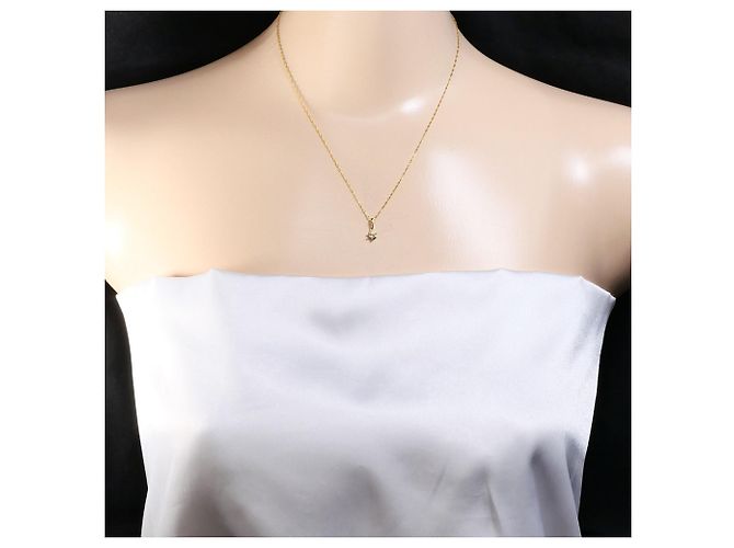 Autre Marque Collana in oro giallo 18K con diamante D'oro - vista 5