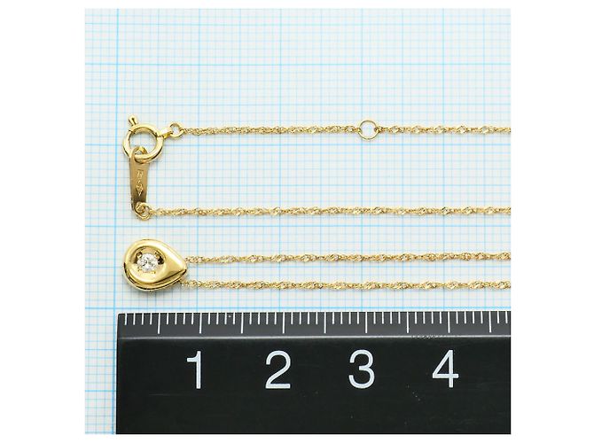 Autre Marque Collana in oro giallo 18K con diamante D'oro - vista 4