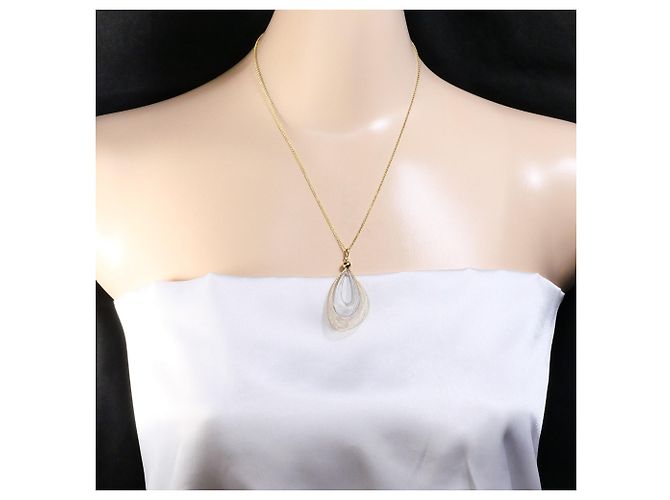 Autre Marque Collana in oro 18K bianco e giallo D'oro - vista 5