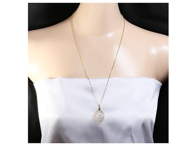 Autre Marque Collana in oro 18K giallo e bianco D'oro - vista 5