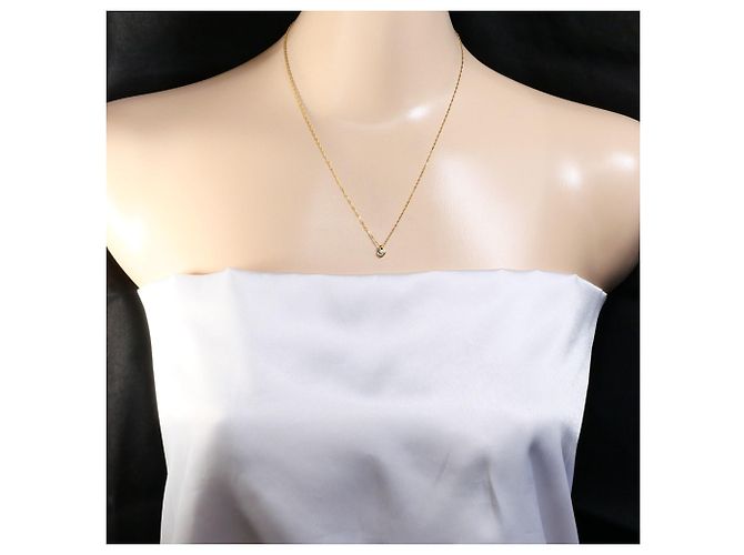 Autre Marque Collana in oro giallo 18K con diamante D'oro - vista 5