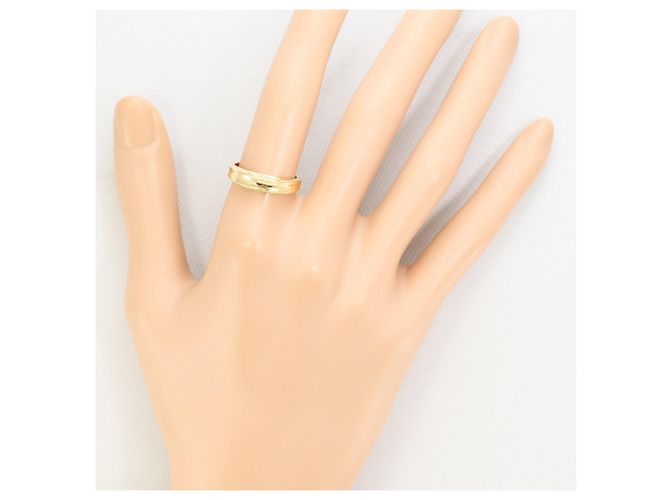 Autre Marque 18K Gelbgold-Ring mit Diamant Golden - Ansicht 5