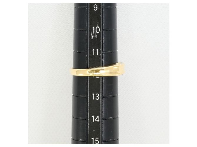 Autre Marque 18K Gelbgold-Ring mit Diamant Golden - Ansicht 6