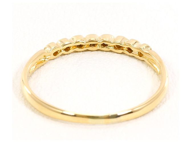 Autre Marque 18K Gelbgold-Ring mit Diamant Golden - Ansicht 3