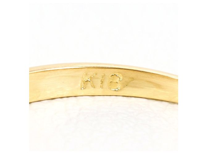 Autre Marque 18K Gelbgold-Ring mit Diamant Golden - Ansicht 4