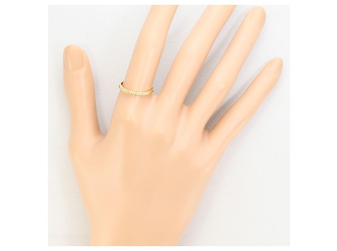 Autre Marque 18K Gelbgold-Ring mit Diamant Golden - Ansicht 6