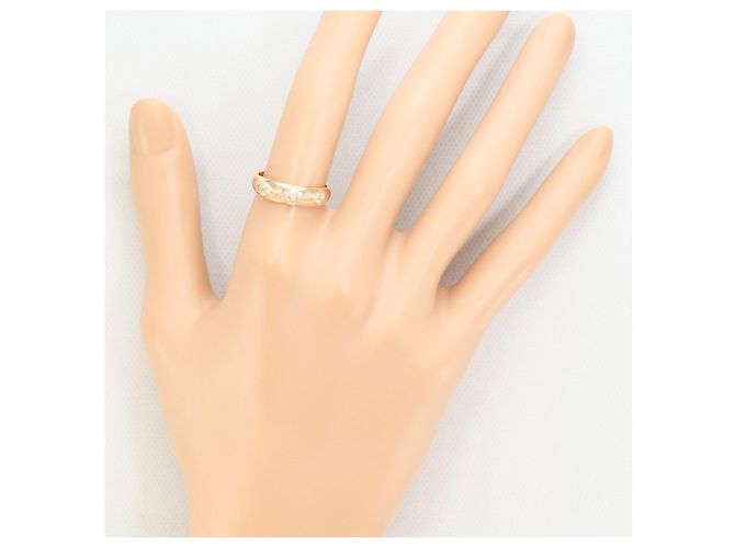 Autre Marque 18K Gelbgold-Ring mit Diamant Golden - Ansicht 5