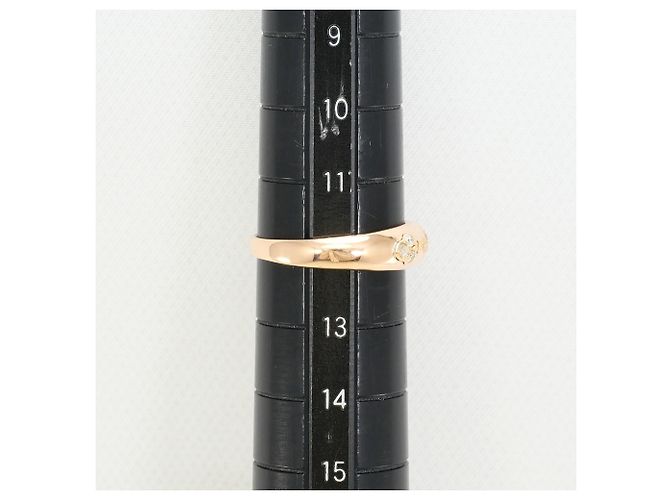 Autre Marque 18K Gelbgold-Ring mit Diamant Golden - Ansicht 6