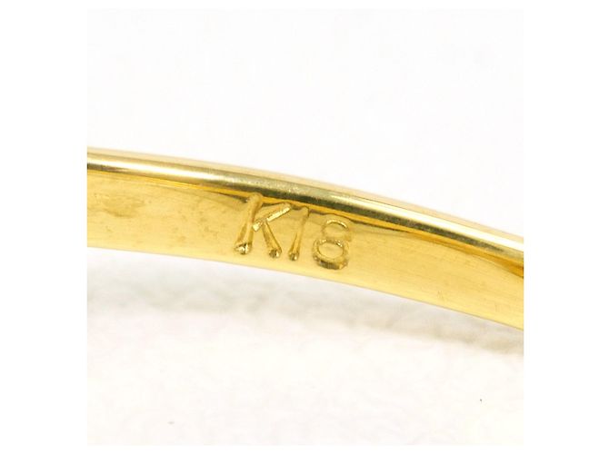 Autre Marque 18K Gelbgold-Ring mit Diamant Golden - Ansicht 4