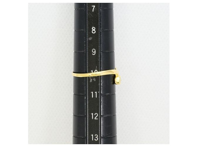 Autre Marque 18K Gelbgold-Ring mit Diamant Golden - Ansicht 6