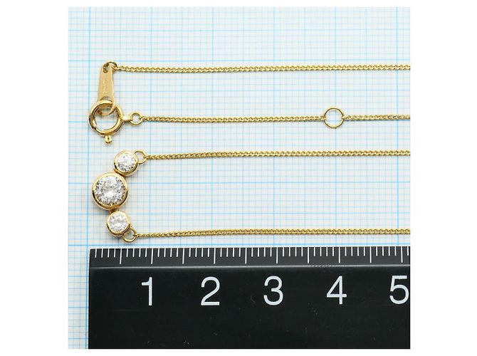 Autre Marque Collana in oro giallo 18K con zircone D'oro - vista 4
