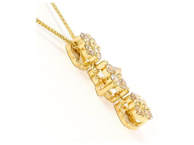 Autre Marque Collana in oro giallo 18K con diamante D'oro - vista 2