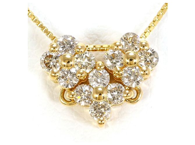 Autre Marque Collana in oro giallo 18K con diamante D'oro - vista 4