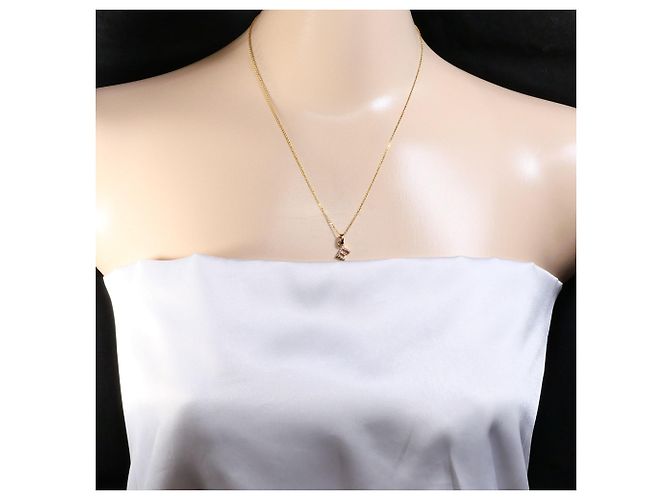 Autre Marque Collana in oro rosa 18K con zircone cubico D'oro - vista 5