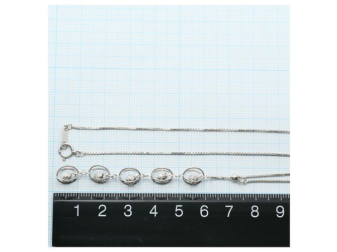 Autre Marque Collana in oro bianco 18K D'oro - vista 4
