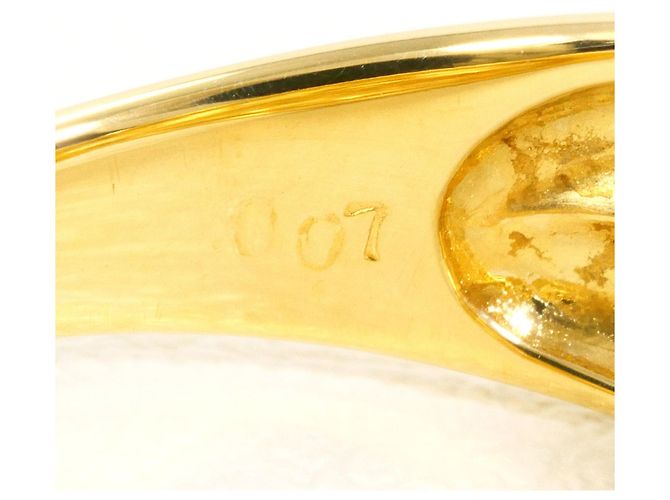 Autre Marque 18K Gelbgold-Ring mit Diamant Golden - Ansicht 6