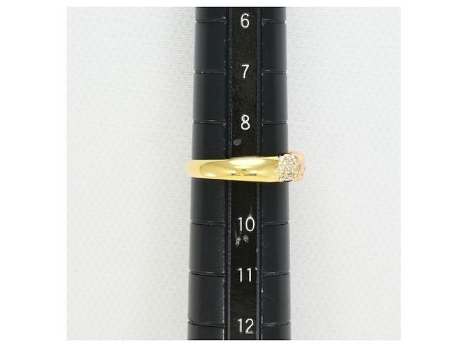 Autre Marque 18K Goldring mit Diamant Golden - Ansicht 8