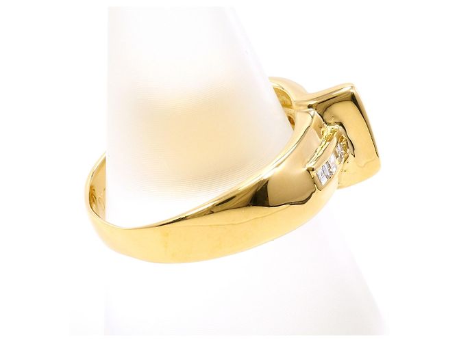 Autre Marque 18K Gelbgold Diamantring Golden - Ansicht 3