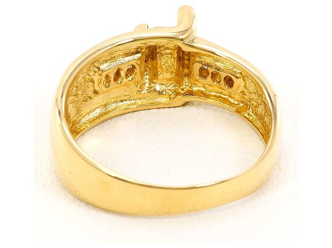 Autre Marque 18K Gelbgold Diamantring Golden - Ansicht 4