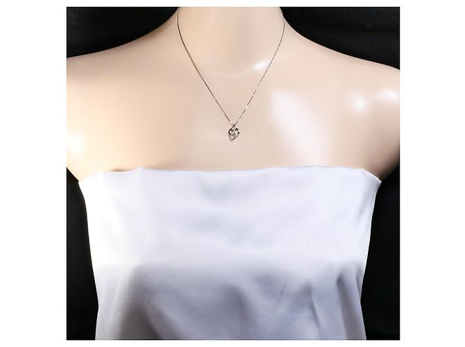 Autre Marque 18K Weißgoldkette mit Diamant Golden - Ansicht 5