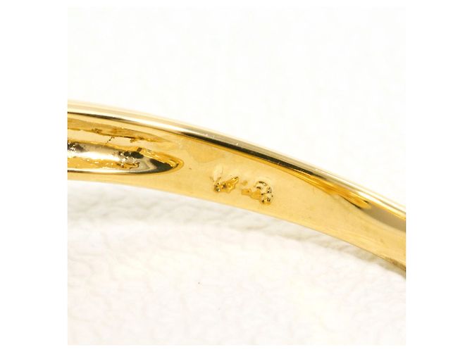 Autre Marque 18K Gelbgold-Ring mit Diamant Golden - Ansicht 4