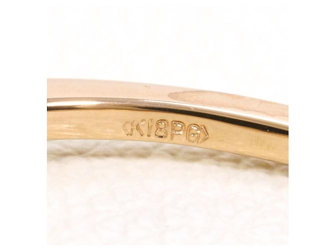 Autre Marque 18K Roségold-Ring mit Diamant Golden - Ansicht 4