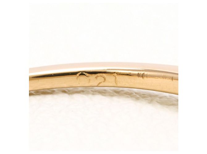 Autre Marque 18K Roségold-Ring mit Diamant Golden - Ansicht 5