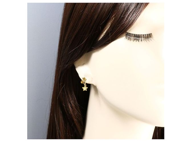 Autre Marque Orecchino a clip in oro giallo 18K con diamante D'oro - vista 4