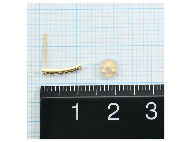 Autre Marque Orecchini a lobo in oro giallo 18K e diamanti D'oro - vista 3
