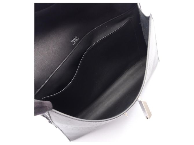 Hermès Hermes Sac à Dépêches 29 Shoulder Bag Nero - vista 3