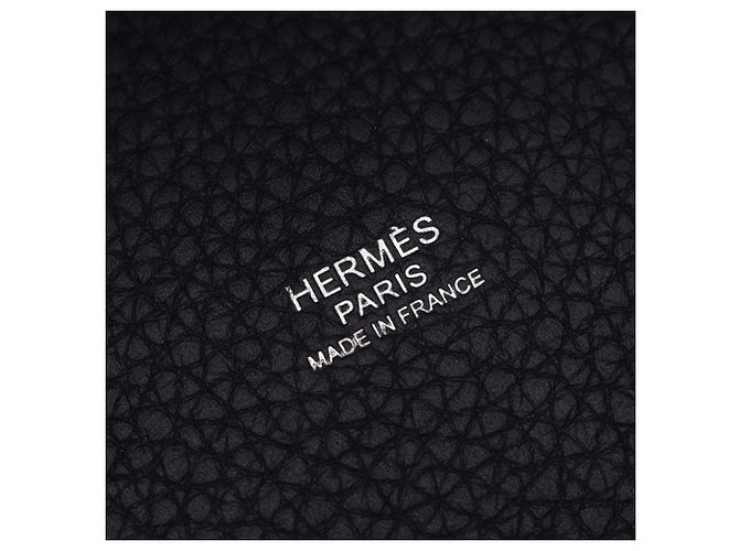 Hermès Hermes Picotin Lock PM Handtasche Blau Marineblau - Ansicht 4