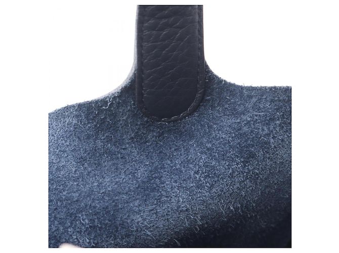 Hermès Hermes Picotin Lock PM Handtasche Blau Marineblau - Ansicht 8