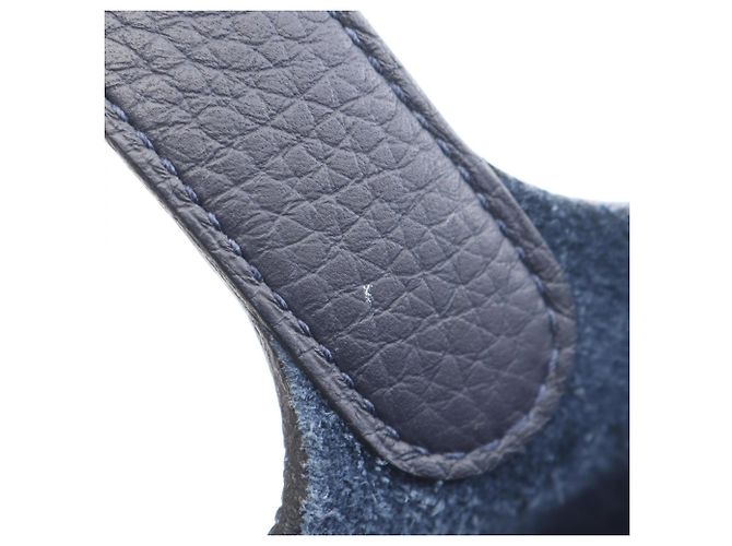 Hermès Hermes Picotin Lock PM Handtasche Blau Marineblau - Ansicht 9