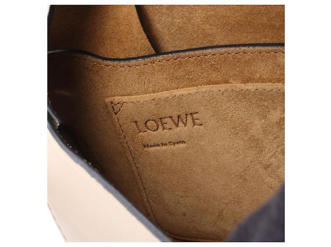 Borsa a tracolla piccola Loewe Gate Bag Marrone Beige Blu navy - vista 4
