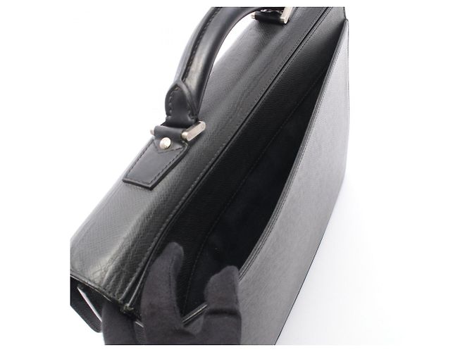 Sac de bureau Louis Vuitton Robusto 1 Marron Noir Gris - vue 6