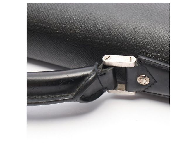 Sac de bureau Louis Vuitton Robusto 1 Marron Noir Gris - vue 8