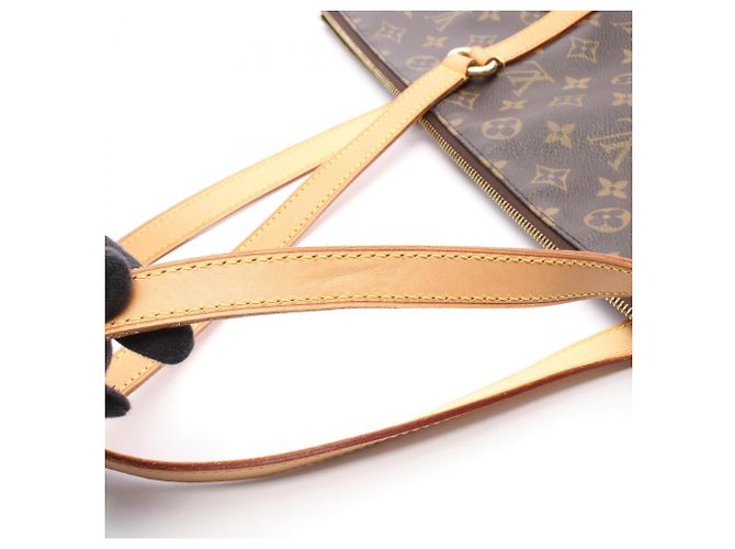Borsa Tote Louis Vuitton Totally GM Marrone - vista 7