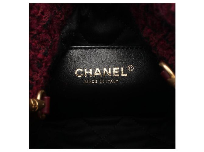 Chanel CHANEL 22 Mini Shoulder Bag Nero Bordò - vista 4