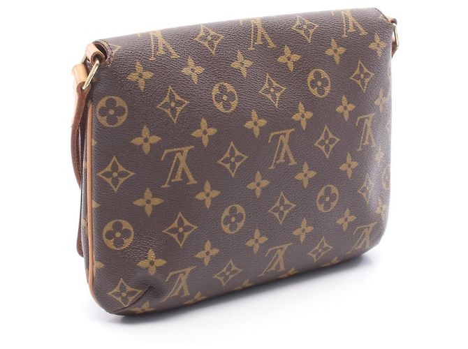 Borsa Musette Tango Louis Vuitton Marrone - vista 2