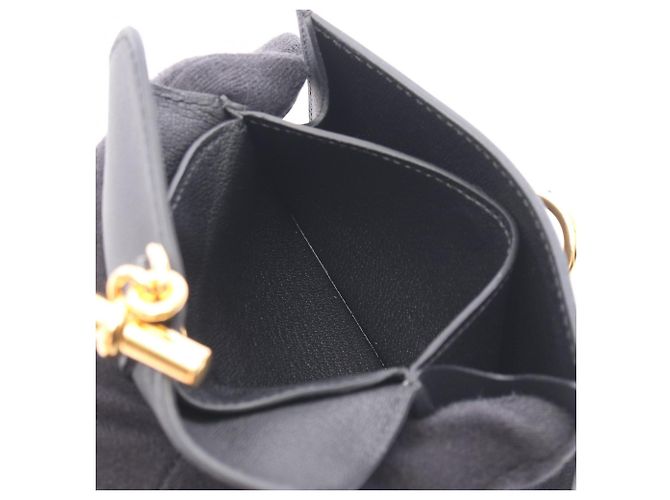 Hermès Cartera Compacta Glenan Hermes Negro - vista 4