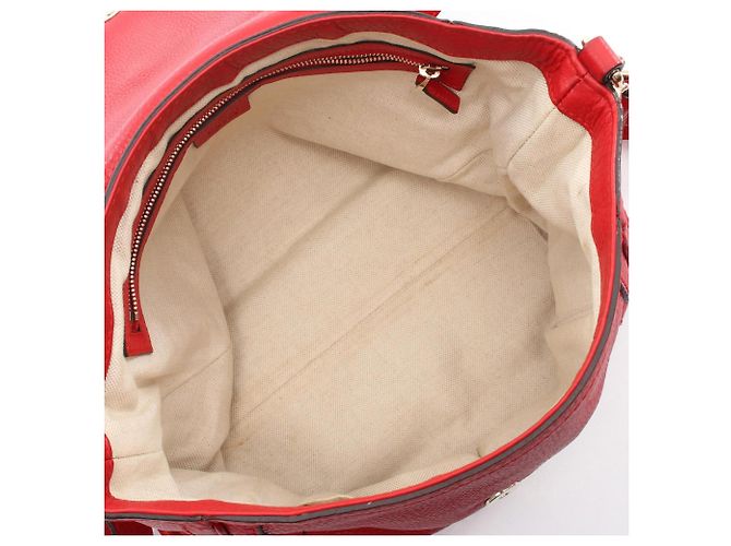 Borsa a tracolla 2-Way Gucci Bella Rosso - vista 3