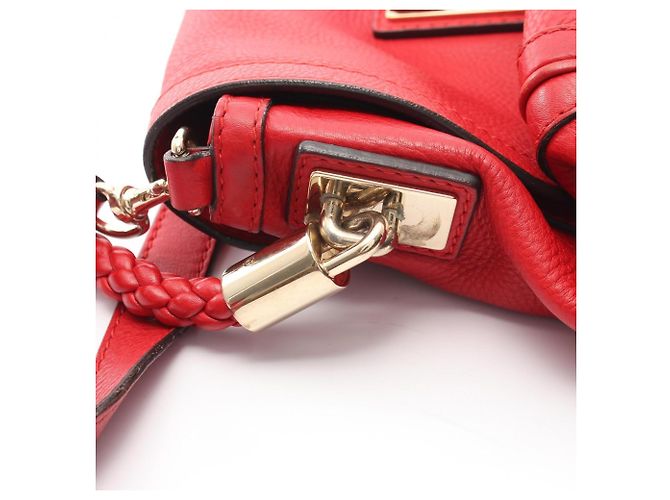 Borsa a tracolla 2-Way Gucci Bella Rosso - vista 7