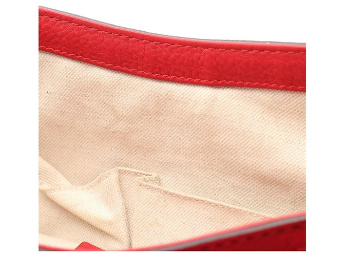 Borsa a tracolla 2-Way Gucci Bella Rosso - vista 8