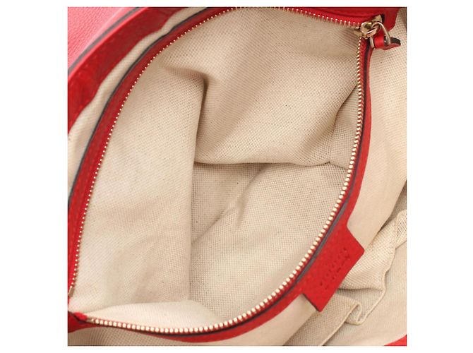 Borsa a tracolla 2-Way Gucci Bella Rosso - vista 9